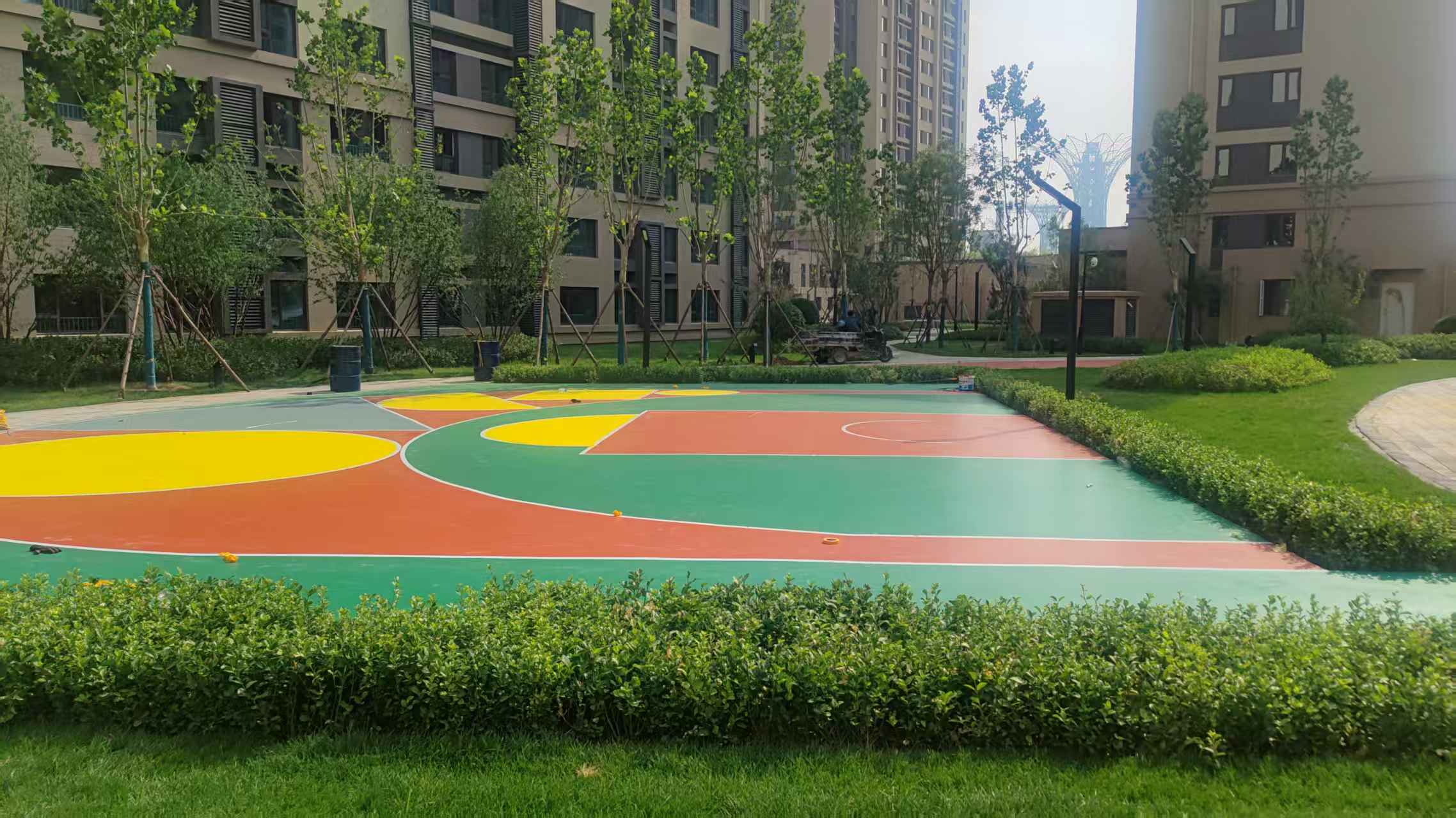 琼海市橡胶跑道塑胶地面 - 价格